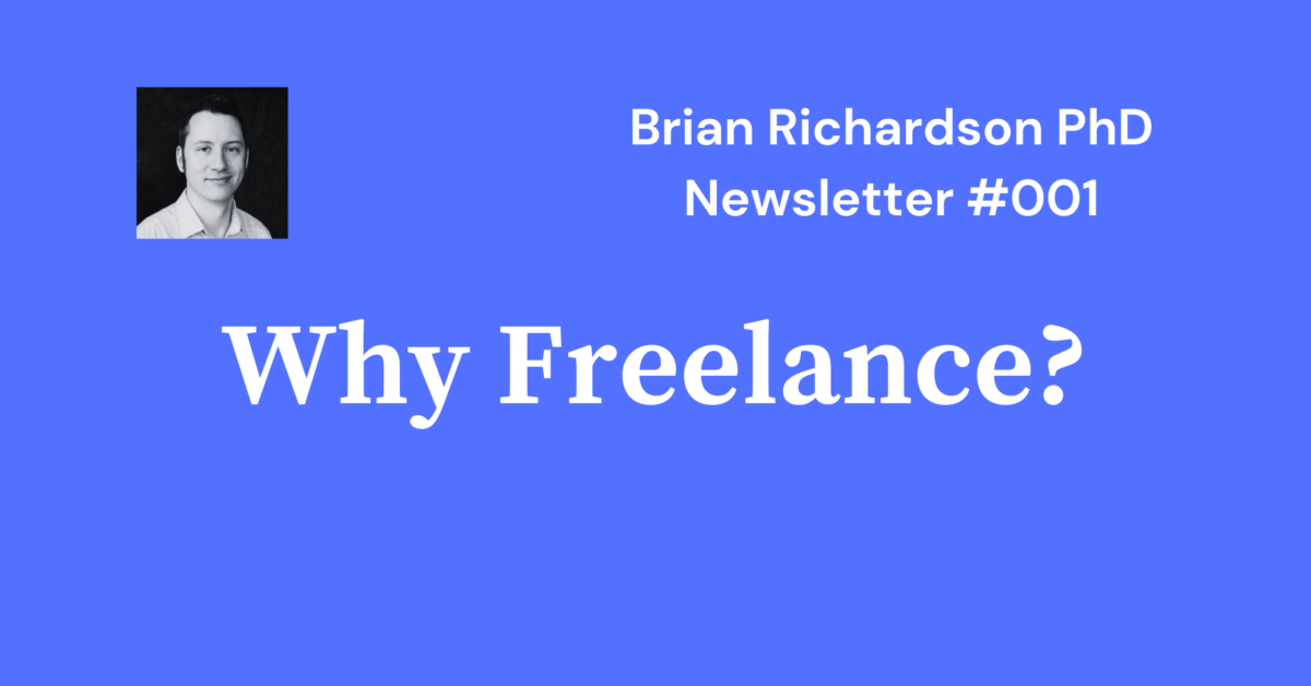 Why Freelance?